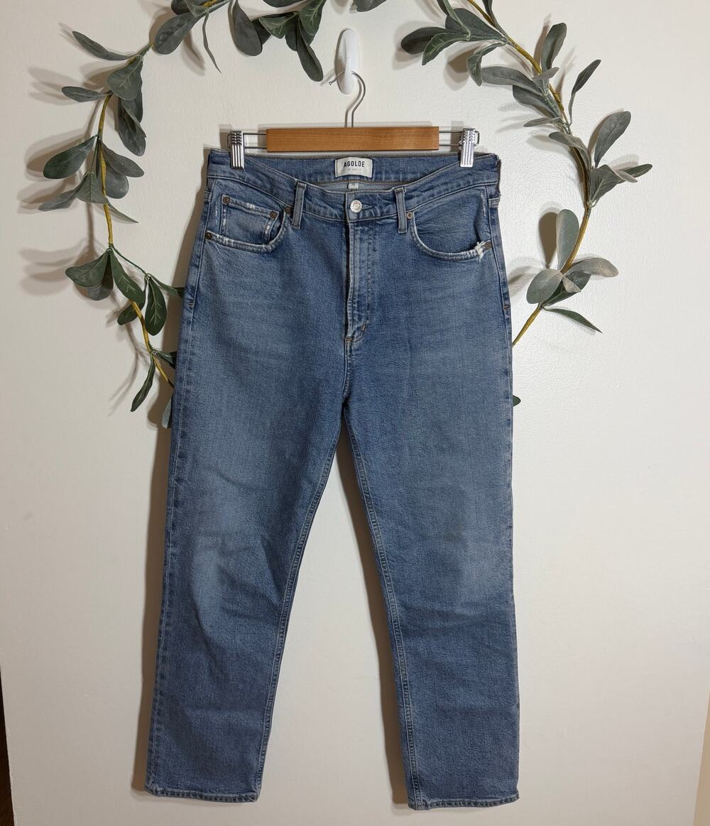 AGOLDE Wilder Straight Jeans Size 28